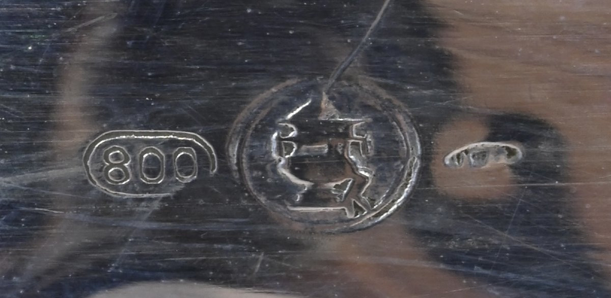 Coppa in Argento Finemente Sbalzata - Italia Metà XX Secolo-photo-6